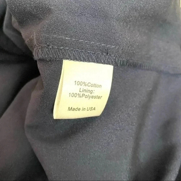 NEW 8apart Simone Tiered Ruffle Mini Dress Navy - Picture 15 of 16